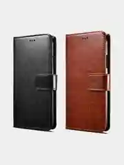 Голубой кожаный PU чехол-книжка Xiaomi  Poco M4 Pro 5G / Redmi Note 11T 5G