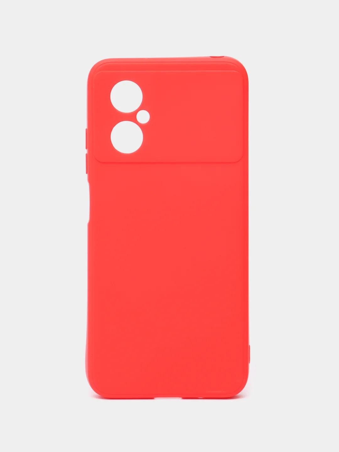 Красный чехол для Xiaomi Poco M4 5G, силиконовый (Сяоми Поко М4)