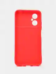 Красный чехол для Xiaomi Poco M4 5G, силиконовый (Сяоми Поко М4)