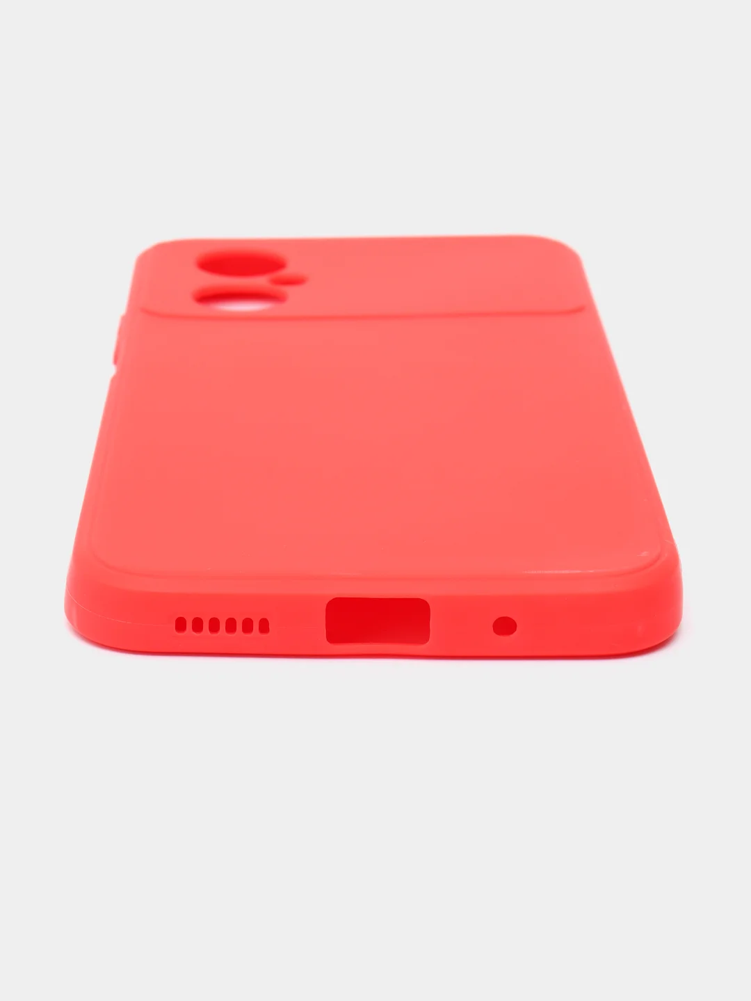 Красный чехол для Xiaomi Poco M4 5G, силиконовый (Сяоми Поко М4)
