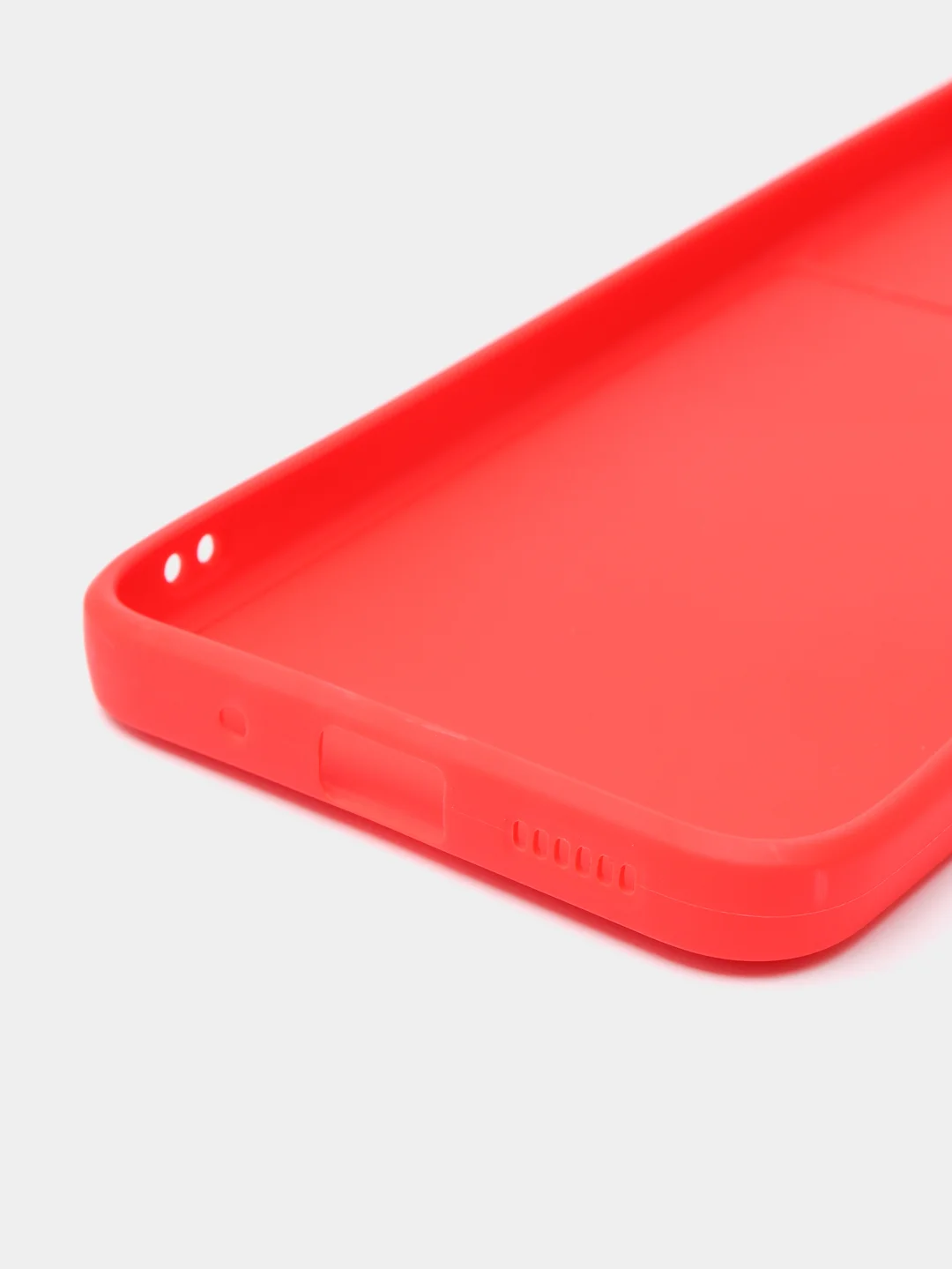 Красный чехол для Xiaomi Poco M4 5G, силиконовый (Сяоми Поко М4)