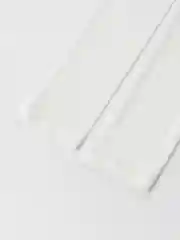 Белый рукава для мусульманской одежды