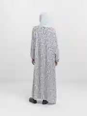 Белый мусульманское платье, для намаза