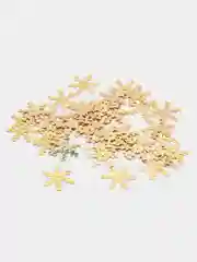 Желтый пайетки декоративные