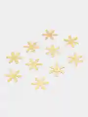 Желтый пайетки декоративные