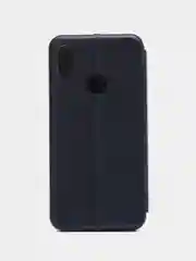 Темно-синий чехол-книжка Honor 8A / Huawei Y6 (2019)