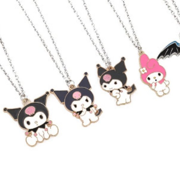 Аниме кулоны Kuromi (Куроми), My Melody (Май Мелоди) купить по цене 150 ₽ винтернет-магазине KazanExpress
