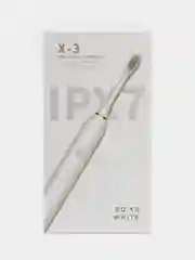 Белый электрическая зубная щетка SONIC TOOTHBRUSH X-3, звуковая, 6 режимов, 4 насадки