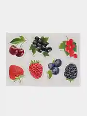 Алый магниты в виде овощей и ягод. Обучающие магниты. Развитие ребенка