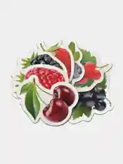 Алый магниты в виде овощей и ягод. Обучающие магниты. Развитие ребенка