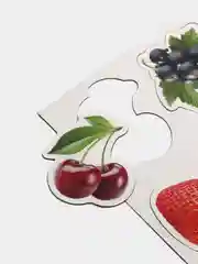Алый магниты в виде овощей и ягод. Обучающие магниты. Развитие ребенка