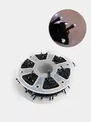 Белый гирлянда-нить светодиодная, 40 м