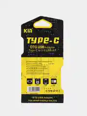 OTG-переходник (адаптер) KIN, Type-C, USB 3.0, светло-розовый