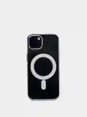 Чехол силиконовый MagSafe для iPhone 11 / 12/ 13/ 14 / 15, прозрачный