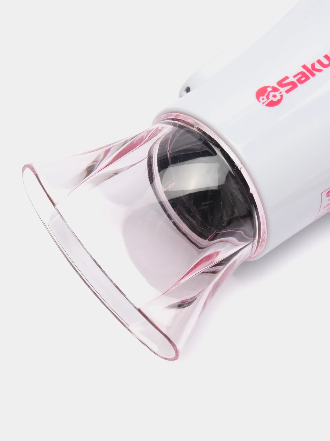 Красный фен для волос Sakura SA-4039WR, 1400 Вт, 2 температурных режима