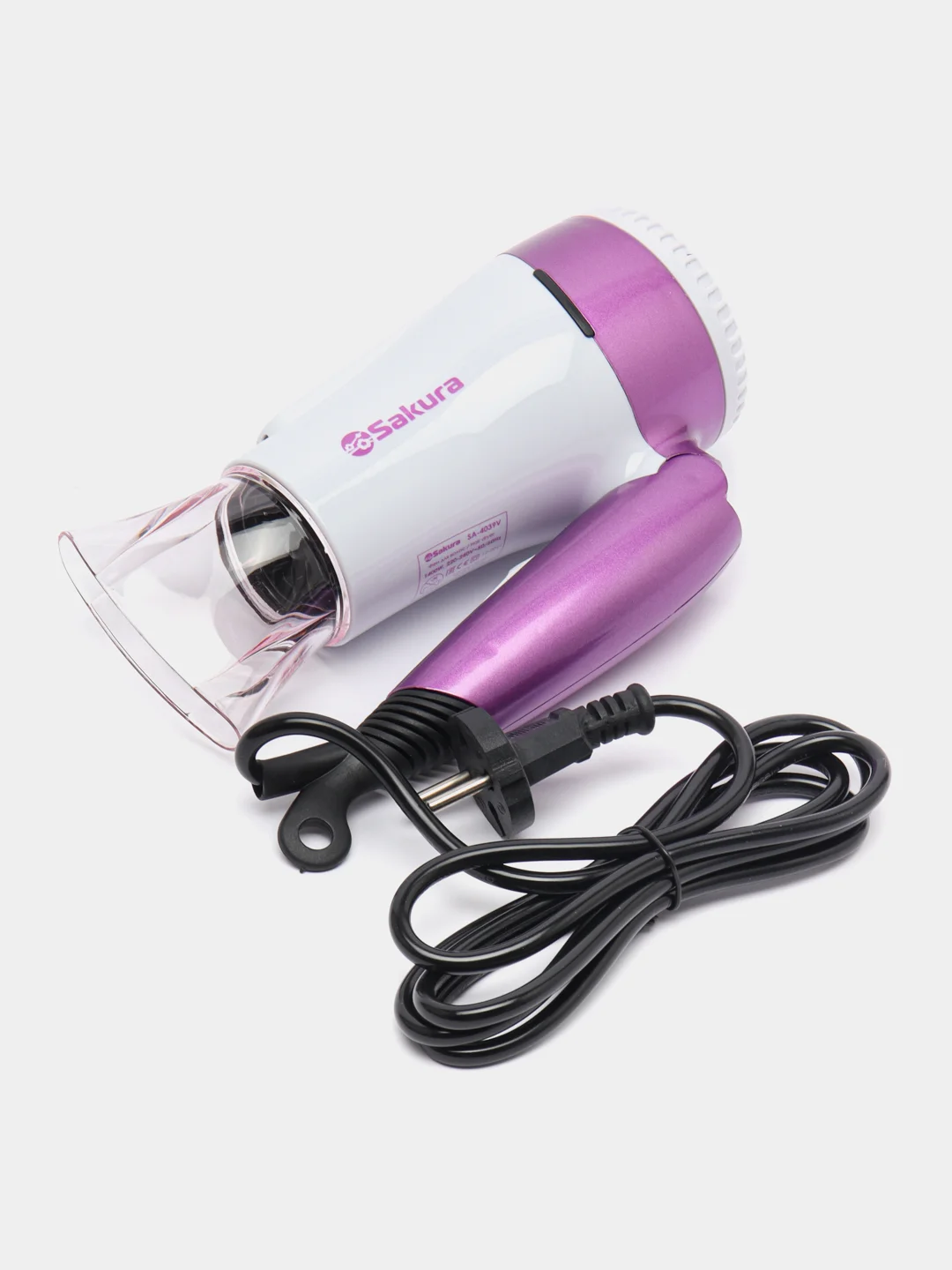 Аметистовый фен для волос Sakura SA-4039V, 1400 Вт