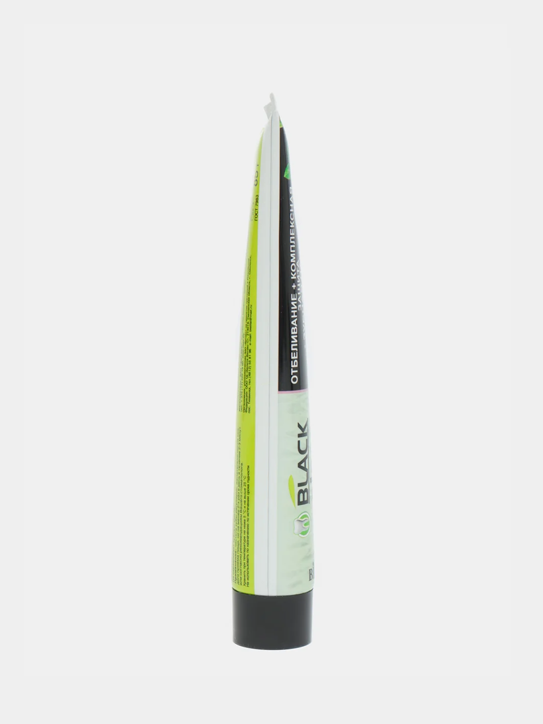 Зубная паста Black clean с углем и лечебными травами, 85 г