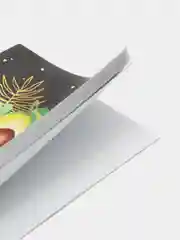 Коричневый тетрадь Tropical avocado А5, на скрепке, разные дизайны, 48 листов