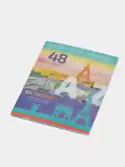 Морской тетрадь-словарь школьная для записи иностранных слов, А5, 48 листов на скрепке