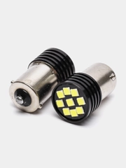 Лампа светодиодная, одноконтактная P21W, BA15S, 1156