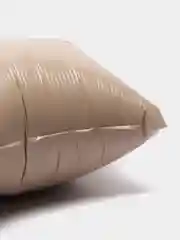 Бежевый шар звезда фольгированный 19", 50 см