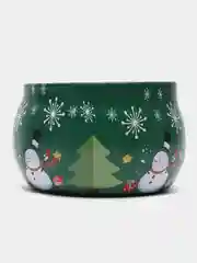 Лесной зеленый свеча ароматическая, в металлической банке, новогодняя