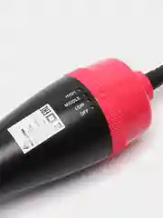Фен-щётка LuazON LFS-04, 1000 Вт, 3 скорости, 3 режима, чёрно-розовая