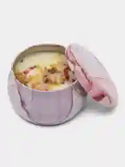 Сиреневый свеча ароматическая в стакане, аромасвеча