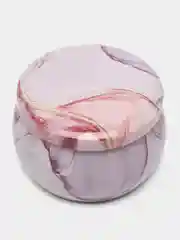 Сиреневый свеча ароматическая в стакане, аромасвеча