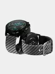 Ремешок для Xiaomi Samsung Honor Amazfit Pace Magic 20 / 22 мм силиконовый карбон
