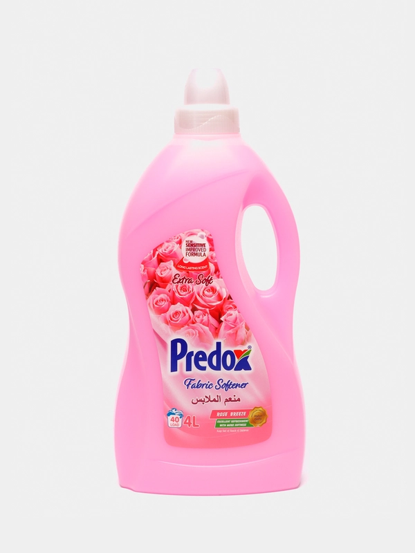 Кондиционер-ополаскиватель для белья Predox "Розовый бриз", 4 л