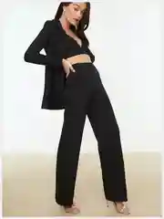 Черный женские брюки