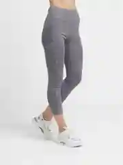 Серый металлик спортивные легинсы, женские