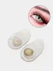 Желтый цветные контактные линзы, с диоптриями 2 шт, 11 оттенков