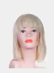 Прозрачный парик клоуна цветной, кудрявый