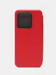 Красный чехол-книжка для Tecno Spark 8C / Spark Go 2022 (Техно Спарк 8С / Спарк Го 2022)