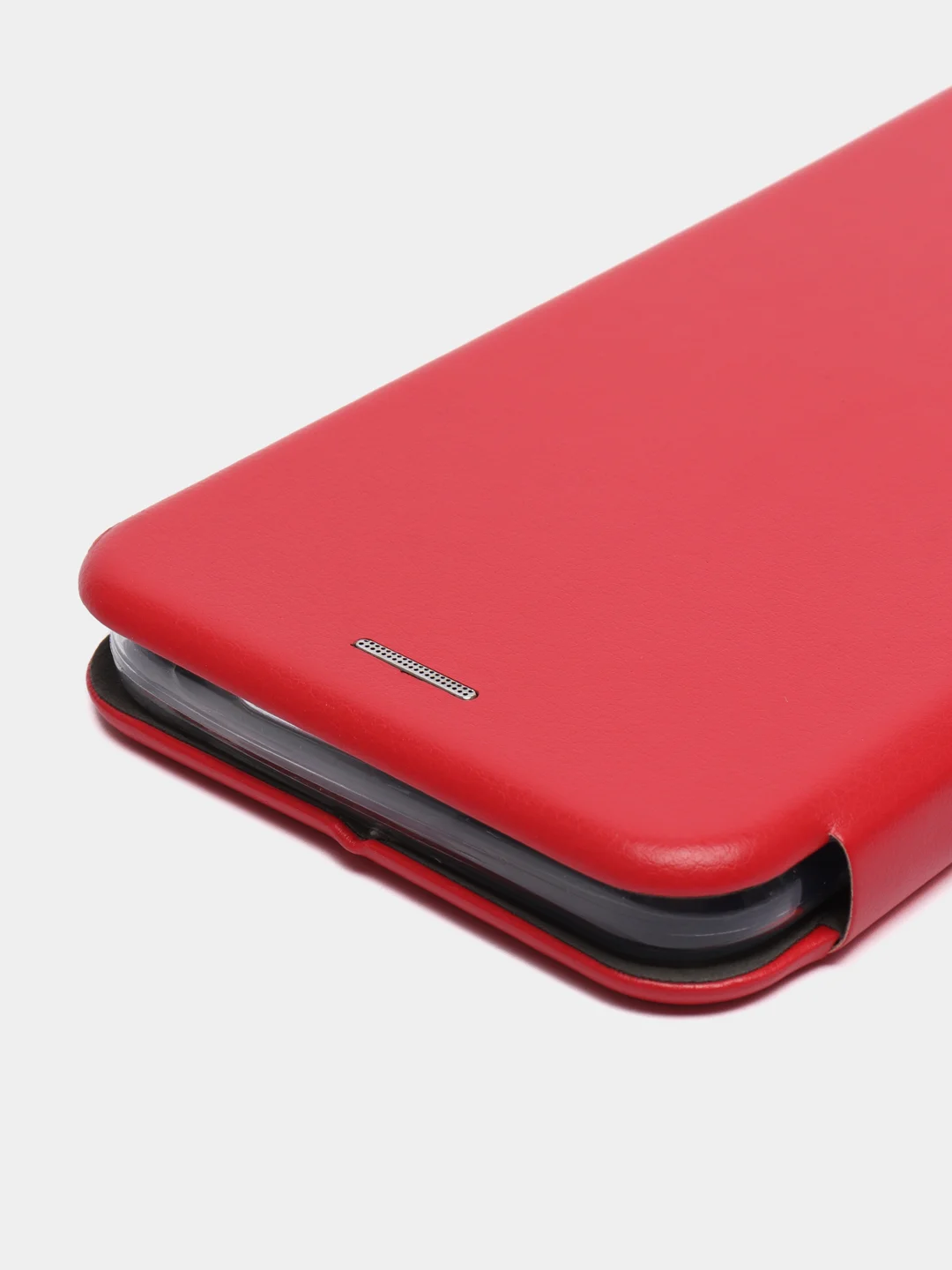 Красный чехол-книжка для Tecno Spark 8C / Spark Go 2022 (Техно Спарк 8С / Спарк Го 2022)