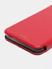 Красный чехол-книжка для Tecno Spark 8C / Spark Go 2022 (Техно Спарк 8С / Спарк Го 2022)