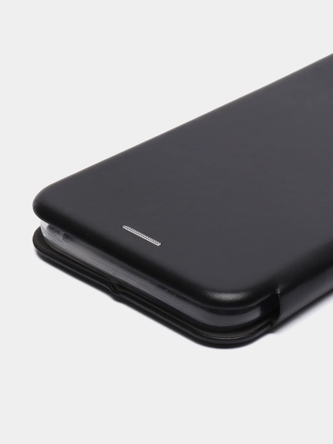 Черный чехол-книжка для Tecno Spark 8C / Spark Go 2022 (Техно Спарк 8С / Спарк Го 2022)