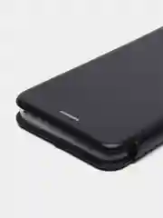 Черный чехол-книжка для Tecno Spark 8C / Spark Go 2022 (Техно Спарк 8С / Спарк Го 2022)