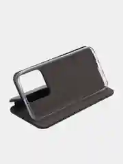 Черный чехол-книжка для Tecno Spark 8C / Spark Go 2022 (Техно Спарк 8С / Спарк Го 2022)