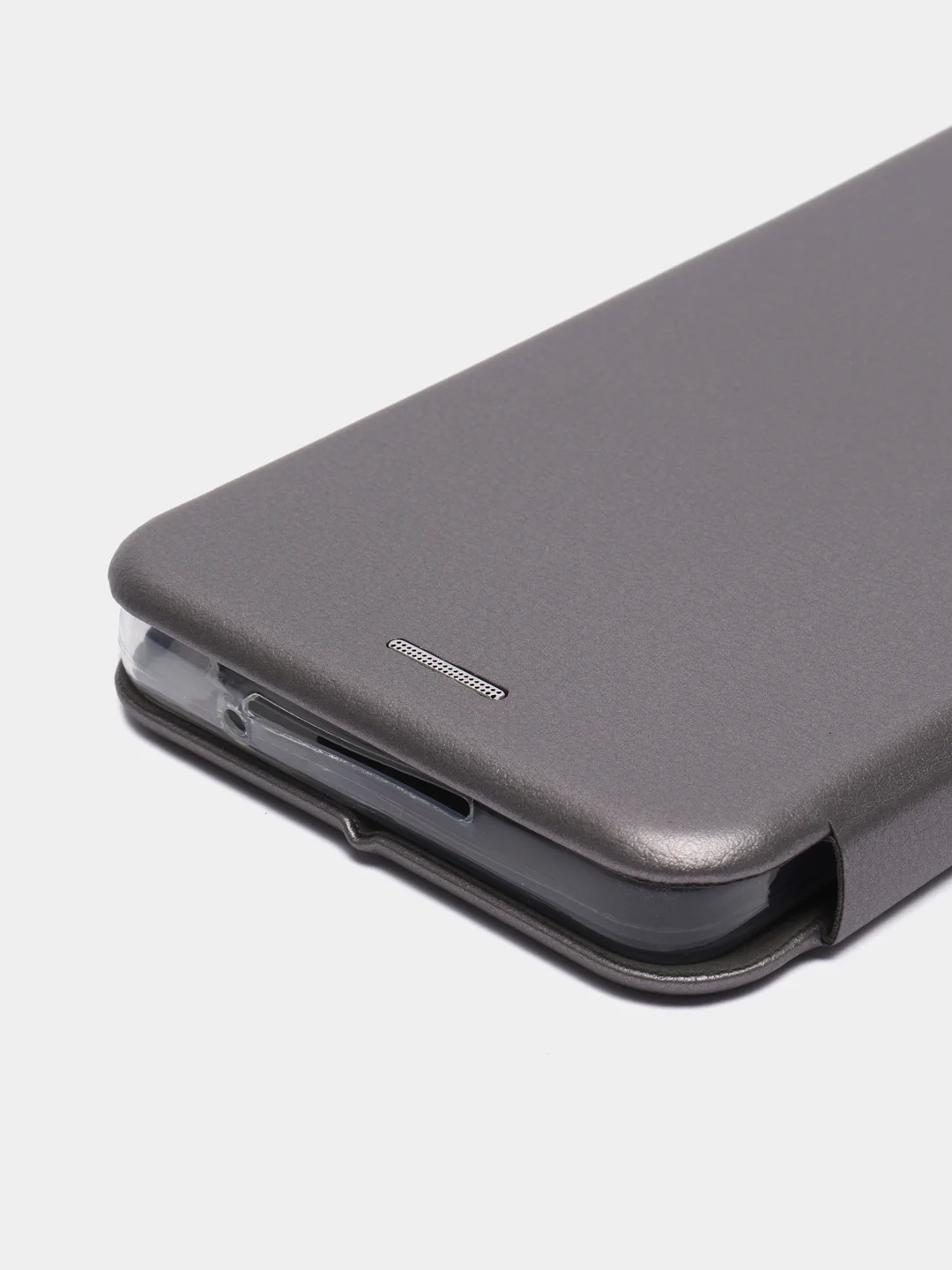 Серый чехол-книжка Tecno Camon 19, 19 Pro (Техно Камон 19, 19 Про)
