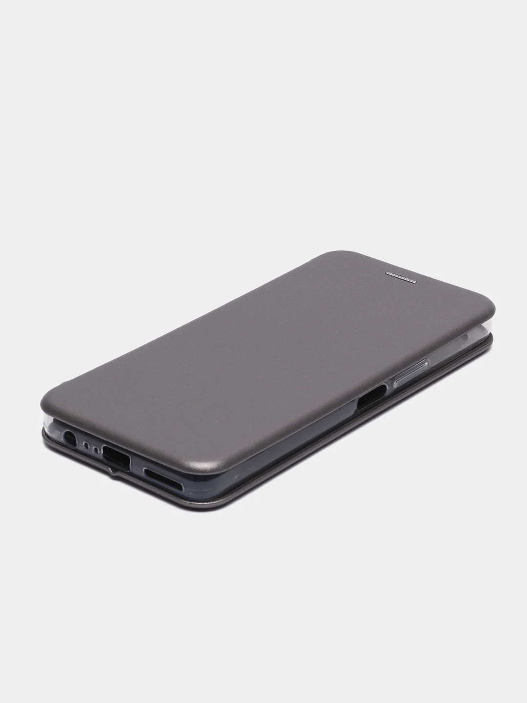 Серый чехол-книжка Tecno Camon 19, 19 Pro (Техно Камон 19, 19 Про)