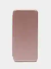 Розовый чехол-книжка для Tecno Spark 8C / Spark Go 2022 (Техно Спарк 8С / Спарк Го 2022)