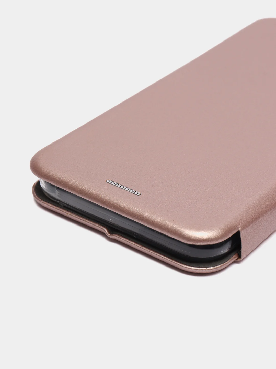 Розовый чехол-книжка для Tecno Spark 8C / Spark Go 2022 (Техно Спарк 8С / Спарк Го 2022)