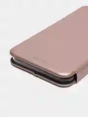 Розовый чехол-книжка для Tecno Spark 8C / Spark Go 2022 (Техно Спарк 8С / Спарк Го 2022)