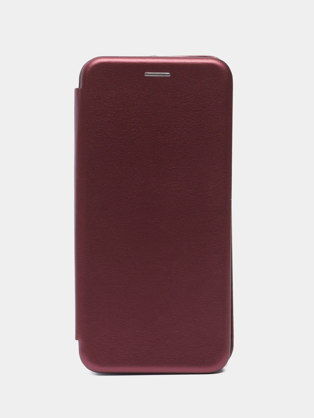 Бордовый чехол-книжка для Tecno Spark 8C / Spark Go 2022 (Техно Спарк 8С / Спарк Го 2022)