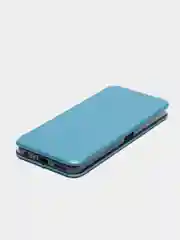 Голубой чехол-книжка Tecno Camon 19, 19 Pro (Техно Камон 19, 19 Про)