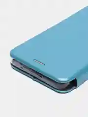 Голубой чехол-книжка Tecno Camon 19, 19 Pro (Техно Камон 19, 19 Про)