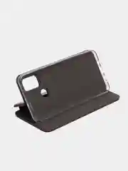 Бордовый чехол-книжка для Tecno Spark 5 Air (Техно Спарк 5 Аир)